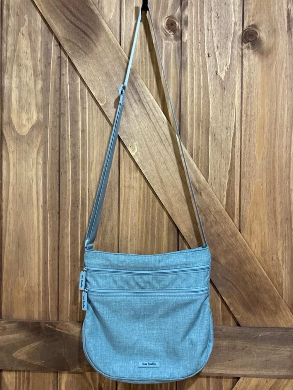 Vera Bradley Light Blue Crossbody Shoulder Bag